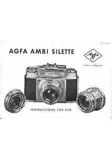 Agfa Ambi Silette manual. Camera Instructions.